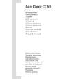 AEG CAFECLASSICCC50 Owners Manual AEG CAFECLASSICCC50 Owners Manual