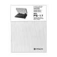 HITACHI PS-17 Owners Manual HITACHI PS-17 Owners Manual