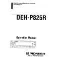 PIONEER DEH-P825R Owners Manual PIONEER DEH-P825R Owners Manual