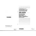CASIO DR220TA Owners Manual CASIO DR220TA Owners Manual