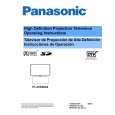 PANASONIC PT47WXD64 Owners Manual PANASONIC PT47WXD64 Owners Manual