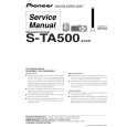 PIONEER S-TA500/XJC/E Service Manual PIONEER S-TA500/XJC/E Service Manual