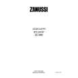 ZANUSSI ZC390 Owners Manual ZANUSSI ZC390 Owners Manual