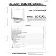 SHARP LC12A2U Service Manual SHARP LC12A2U Service Manual