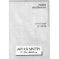 ARTHUR MARTIN ELECTROLUX LF0835 Owners Manual ARTHUR MARTIN ELECTROLUX LF0835 Owners Manual