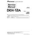 PIONEER DEH-12A Service Manual PIONEER DEH-12A Service Manual