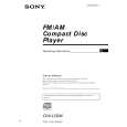 SONY CDX-L550X Owners Manual SONY CDX-L550X Owners Manual