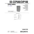 SONY SSCCP500 Service Manual SONY SSCCP500 Service Manual