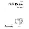 PANASONIC FP-1680 Parts Catalog PANASONIC FP-1680 Parts Catalog