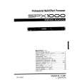 YAMAHA SPX1000 Service Manual YAMAHA SPX1000 Service Manual