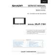 SHARP 28JF74H Service Manual SHARP 28JF74H Service Manual