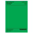 ZANKER LF2056 Owners Manual ZANKER LF2056 Owners Manual