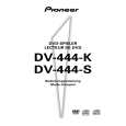 PIONEER DV-444-K/WYXQ/FRGR Owners Manual PIONEER DV-444-K/WYXQ/FRGR Owners Manual