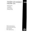 AEG FAV375I-B Owners Manual AEG FAV375I-B Owners Manual
