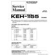 PIONEER KEH1155 X1M/ES Service Manual PIONEER KEH1155 X1M/ES Service Manual