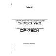 ROLAND S-760 V2 Owners Manual ROLAND S-760 V2 Owners Manual