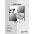 SHARP FO5900SE Owners Manual SHARP FO5900SE Owners Manual