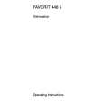 AEG Favorit 448I D Owners Manual AEG Favorit 448I D Owners Manual