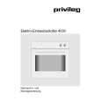 PRIVILEG 461.728 8/8534 Owners Manual PRIVILEG 461.728 8/8534 Owners Manual