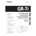 TEAC GR7I Owners Manual TEAC GR7I Owners Manual