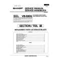 SHARP VB-500 Parts Catalog SHARP VB-500 Parts Catalog