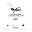 WHIRLPOOL RS630PXV2 Parts Catalog WHIRLPOOL RS630PXV2 Parts Catalog