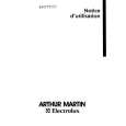 ARTHUR MARTIN ELECTROLUX ASF655-2 Owners Manual ARTHUR MARTIN ELECTROLUX ASF655-2 Owners Manual