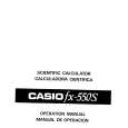 CASIO FX-550S Owners Manual CASIO FX-550S Owners Manual