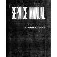 YAMAHA CA500 Service Manual YAMAHA CA500 Service Manual