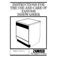 ZANUSSI DW41/A Owners Manual ZANUSSI DW41/A Owners Manual