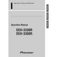 PIONEER DEH-3300R-2/X1B/EW Owners Manual PIONEER DEH-3300R-2/X1B/EW Owners Manual