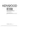 KENWOOD KRA5080 Owners Manual KENWOOD KRA5080 Owners Manual