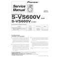 PIONEER X-VS600D/DBDXJ Service Manual PIONEER X-VS600D/DBDXJ Service Manual