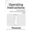 PANASONIC ES366 Owners Manual PANASONIC ES366 Owners Manual