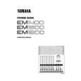 YAMAHA EM1400 Owners Manual YAMAHA EM1400 Owners Manual