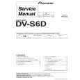 PIONEER DV-S6D/LB Service Manual PIONEER DV-S6D/LB Service Manual
