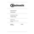 BAUKNECHT ER2482BR Owners Manual BAUKNECHT ER2482BR Owners Manual