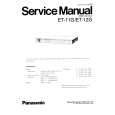 PANASONIC ET11G Service Manual PANASONIC ET11G Service Manual