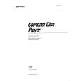 SONY CDP-X33ES Owners Manual SONY CDP-X33ES Owners Manual