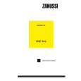ZANUSSI ZHC610X Owners Manual ZANUSSI ZHC610X Owners Manual