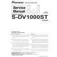 PIONEER S-DV1000ST/XTW/EW Service Manual PIONEER S-DV1000ST/XTW/EW Service Manual