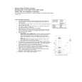 WHIRLPOOL MWF4100 Installation Manual WHIRLPOOL MWF4100 Installation Manual