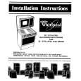 WHIRLPOOL SE960PEPW0 Installation Manual WHIRLPOOL SE960PEPW0 Installation Manual