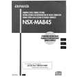 AIWA CXNMA845 Owners Manual AIWA CXNMA845 Owners Manual