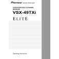 PIONEER VSX-49TXI/KU/CA Owners Manual PIONEER VSX-49TXI/KU/CA Owners Manual