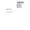 ZANKER ZKC195A Owners Manual ZANKER ZKC195A Owners Manual