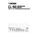 BOSS CL-50 Owners Manual BOSS CL-50 Owners Manual