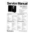 TECHNICS SB-X800 (K) Service Manual TECHNICS SB-X800 (K) Service Manual