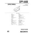 UNKNOWN SPPA400 Service Manual UNKNOWN SPPA400 Service Manual