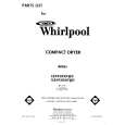 WHIRLPOOL LE4930XKW0 Parts Catalog WHIRLPOOL LE4930XKW0 Parts Catalog